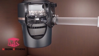 نحوه کارکرد و داخل دستگاه زباله خرد کن آشپزخانه مدرن کیچنز