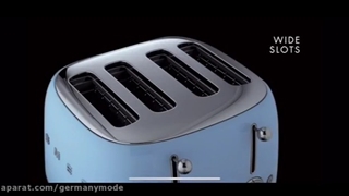 توستر اسمگ ایتالیا Smeg Toaster TSF02BLEU در سایت جرمنی مد