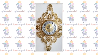 ساعت دیواری برنجی | لوکس شاپ