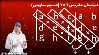 دترمینان ماتریس 33