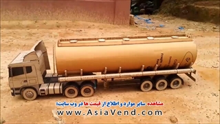 ساخت تریلی کنترلی اسکانیا آسیاوند