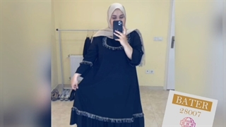 پیراهن مانتویی سایز بزرگ مدل 28007