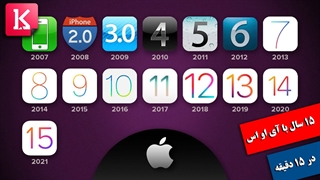 15 سال رونمایی از سیستم عامل iOS در 15 دقیقه