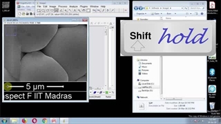 آنالیز توزیع اندازه دانه توسط نرم افزار Imagej