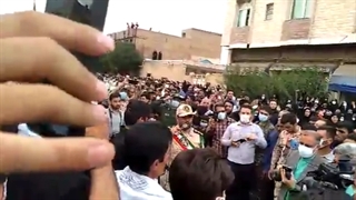 تشییع شهید گمنام دفاع مقدس در شهر شال استان قزوین shahid