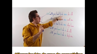 نکته کاربردی درباره all you had to do