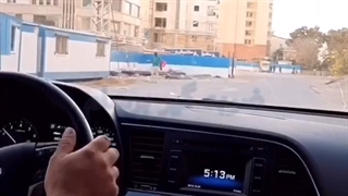 واکنش فوق العاده راننده از تغییرات خودروی خود با ضربه گیر برسام