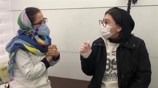 توضیح درباره نحوه جراحی کیست بزرگ با لاپاراسکوپی برای بیمار