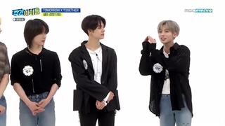 قسمت 515 برنامه‌ی 'ویکلی آیدل' با حضور TXT + زیرنویس فارسی