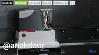 روش کد دادن ریموت برد بلند جدید نایس BD - آریاک در نماینده انحصاری محصولات نایس ایتالیا در ایران