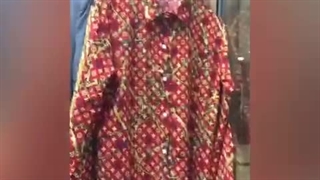 شومیز نخی مجلسی زنانه دخترانه طرح مارک و برند های مطرح