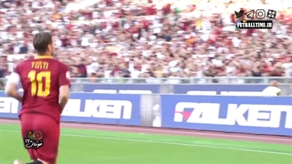 آخرین دقایق یک دوران درخشان؛ فرانچسکو توتی در آ.اس.رم