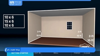 آموزش رنگ آمیزی ساختمان | آموزش رنگ آمیزی دیوار | روش رنگ آمیزی