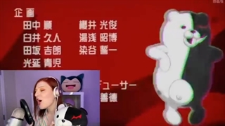 اوپنینگ دانگانرونپا (انیمه) کامل با صدای کارکترهای مونث گیم ._.