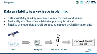 use of satellite data for drought/flood management