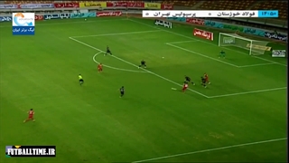 فولاد خوزستان 0_0 پرسپولیس/خلاصه بازی
