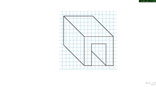 روش ترسیم پرسپکتیو کاوالیر از روی سه نما