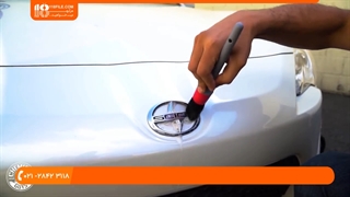 آموزش پولیش ماشین | آموزش پولیش خودرو | استفاده از برس