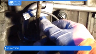 آموزش تعمیر موتور تویوتا | تعمیر موتور تویوتا | سنسور ضربه بازکردن موتور