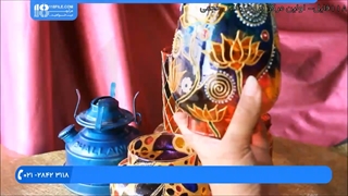 آموزش نقاشی روی شیشه | آموزش ویترای | ویترای (نقاشی سه بعدی روی شیشه)