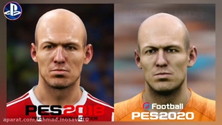 آرین روبن در نسخه‌های مختلف PES