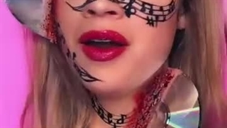 چالش میکاپ سه بعدی با آهنگ دارک هورس کیتی پری