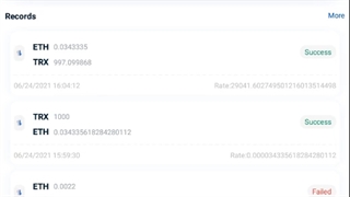 آموزش تبدیل ترون به اتریوم در ترون لینک