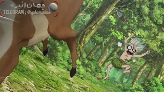 قسمت پنجم انیمه دکتر سنگ فصل اول با زیر نویس چسبیده