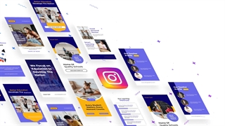 پروژه افترافکت استوری اینستاگرام آموزشی