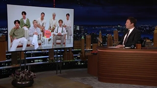 BTS Dishes on Touring and Working with Ed Sheeran | The Tonight Show Starring Jimmy Fallon