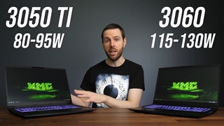 مقایسه کارت های گرافیک RTX 3050 Ti و RTX 3060