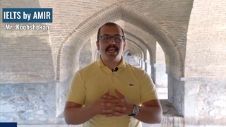 کلمات کلیدی بخش لیسنینگ آیلتس.استاد علیرضا کوهشکن