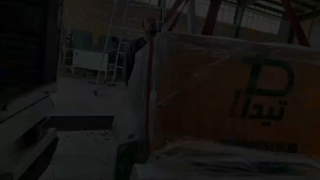 بسته بندی صادراتی ماشین های گلخانه