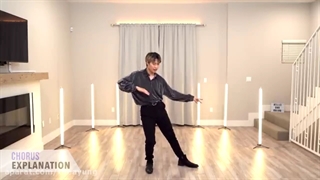 اموزش رقص باتر از بی تی اس