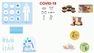 تولید پسماند در جهان در طی همه‌گیری کرونا