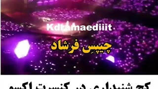 کج شنیداری در کنسرت اکسو ......