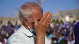مراسم دعای عرفه در حرم مطهر رضوی