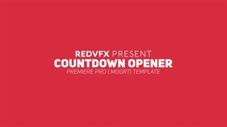 پروژه آماده Countdown opener