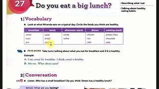 آموزش زبان انگلیسی: مکالمات روزمره انگلیسی Do you eat a big lunch?