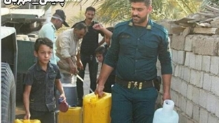 گریههای خواهر کوچک شهید ناجا در ماهشهر