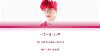 لیریک اهنگ scenery از Bts ( v )