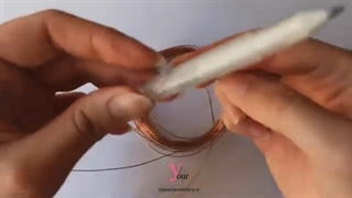 آموزش ساخت گل سیمی با لاک ناخن | ساخت زیورآلات با لاک ناخن | ساخت زیورآلات دستساز