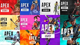 Apex Legends فصل 1 تا 10 همه پیش پرده های نمایش سینمایی