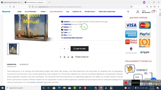 Solution Manual of Thermodynamics An Engineering Approach pdf eBook by Yunus A. Çengel, Michael