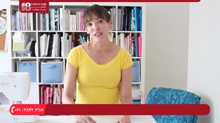 آموزش دوخت سرویس آشپزخانه :: دوخت کیسه سبزی بدون زیپ