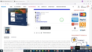 Solution Manual of Dynamics of Structures 3rd edition by Jagmohan L. Humar pdf ebook
