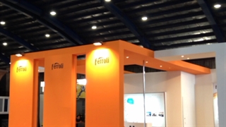 غرفه سازی نمایشگاهی فرولی در نمایشگاه تاسیسات