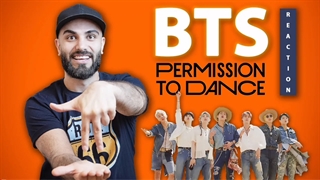 ریاکشن به موزیک ویدیو Permission To Dance از BTS (کپشن)