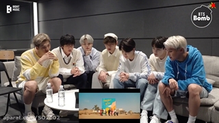 ریاکشن بی تی اس ب موزیک ویدیو  permission to dance  با زیرنویس فارسی