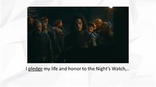 آموزش زبان با Game of Thrones